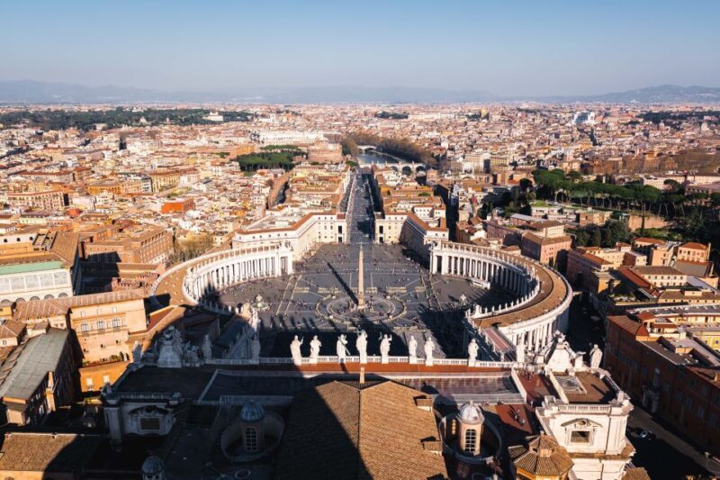 Rome: St. Peter's Basilica with Dome access Guided Tour - Key Points