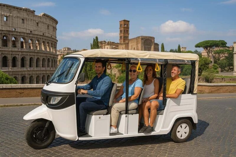 Rome: Timeless Electric Tuk-Tuk Photography Service - What to Expect from the Tour