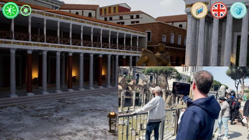 Rome: Tour with 3D Augmented Reality of Imperial Fora - What to Expect from the Experience