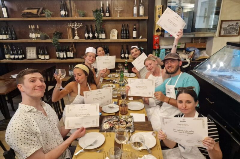Rome: Traditional Cooking Class in the Jewish Ghetto - Key Points