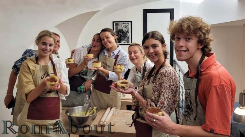 Rome: Traditional Pasta and Tiramisu Cooking Class - Key Points