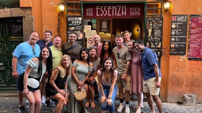 Rome: Trastevere Food Tour - The Sum Up