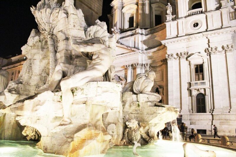 Rome: Trevi Fountain & Other Highlights Guided Tour at Night - FAQs