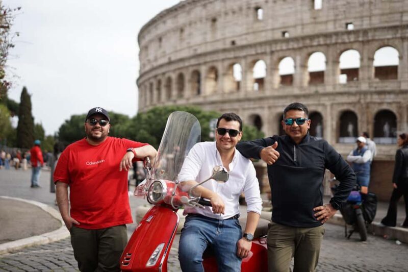 Rome: Vespa Adventure with Pick Up and Drop Off - Key Points