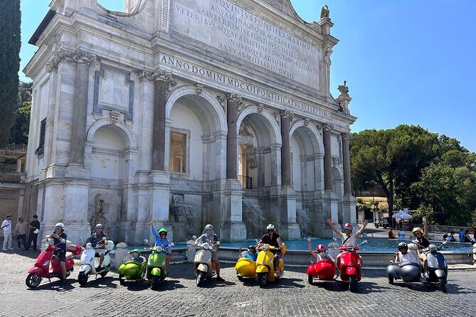 Rome Vespa Sidecar Tour  90-Minute City Highlights Tour - The Sum Up