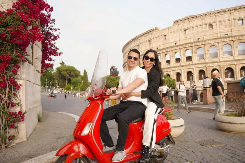 Rome: Vespa Tour with Hidden Gems and Driver - Key Points