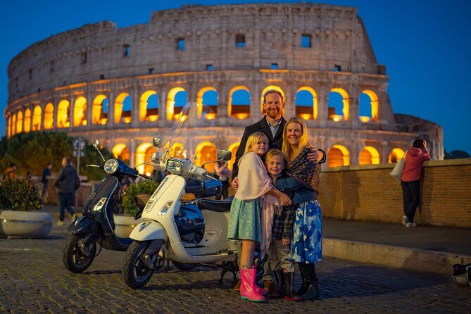 Rome Vespa tour with Pro Photographer - Key Points