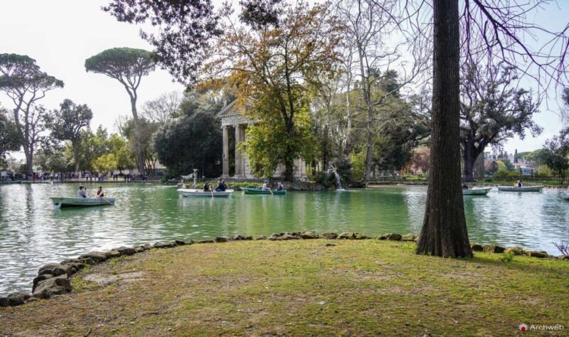 ROME: Villa Borghese Lake tour by boat with independent rowing + aperitif - FAQ