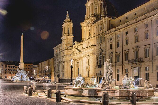 Rome with Golf Cart at Night with Pizza & Ice Cream - What to Expect on the Tour