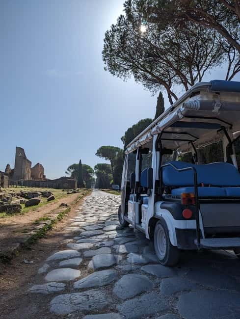 Rome:Appian Way & Catacombs Golf Cart Tour-Official Provider - What to Expect from the Tour