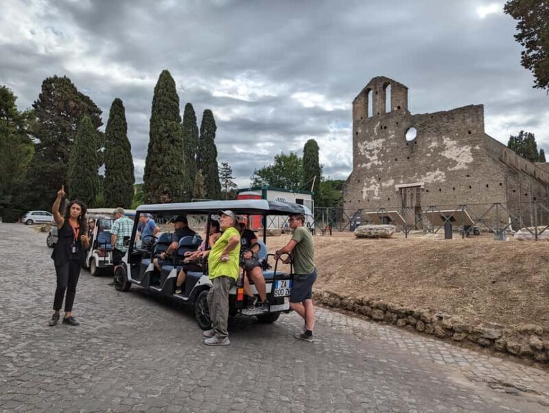 Rome:Appian Way & Catacombs Golf Cart Tour-Official Provider - Practical Details and Considerations