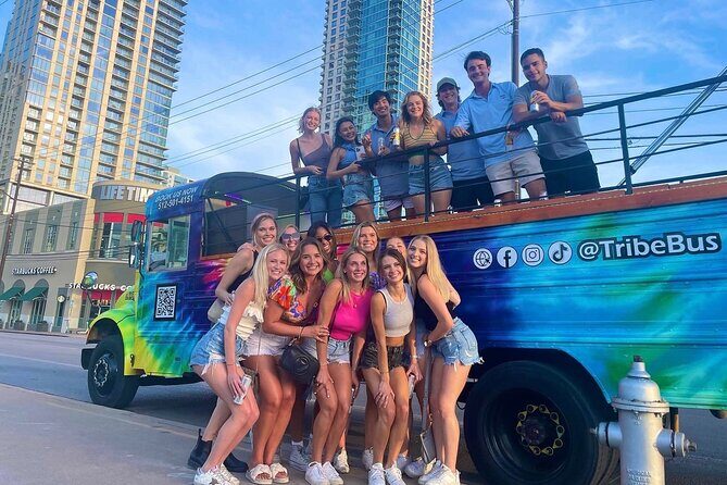 Roofless Party Bus Tour in Downtown Austin - What Is the Roofless Party Bus Tour?