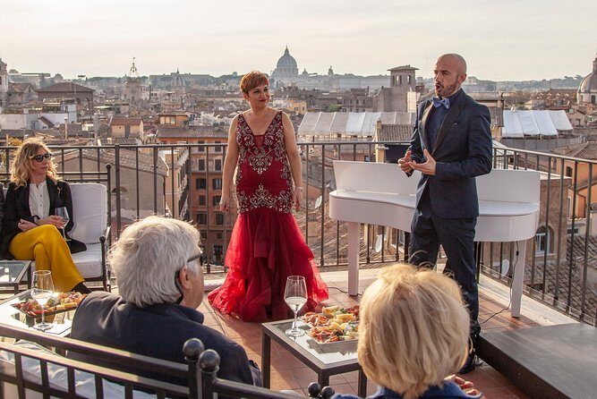 Rooftop Bar Opera Show: The Great Beauty of Rome - FAQs