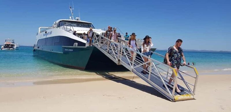 Rosslyn: Great Keppel Island Glass Bottom Boat Tour - Key Points