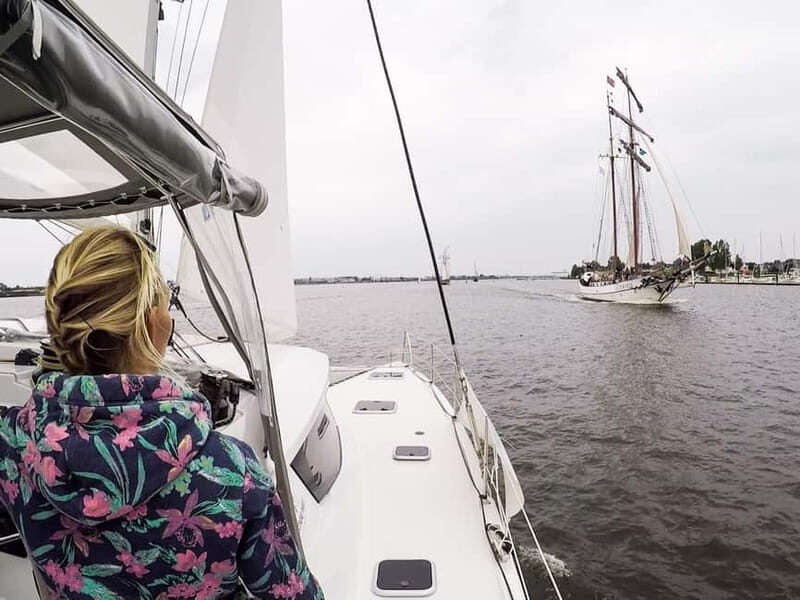 Rostock: Half-Day, Full-Day or Sunset Catamaran Cruise - The Experience of Help and Relaxation