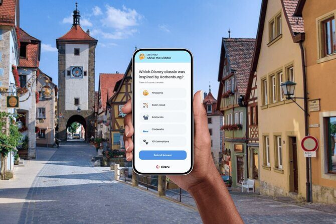 Rothenburg ob der Tauber Interactive City Tour - Key Points