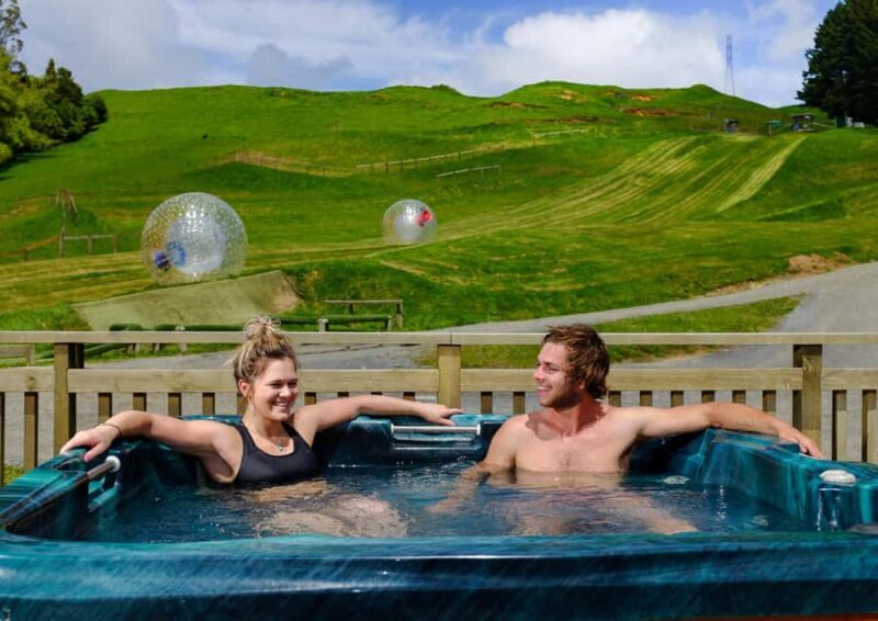 Rotorua: ZORB Inflatable Ball Rides - The Rides and the Setting