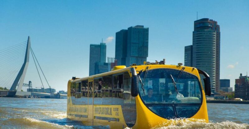 Rotterdam: 1-Hour Sightseeing Splash Tour - What You Can Expect from This Tour