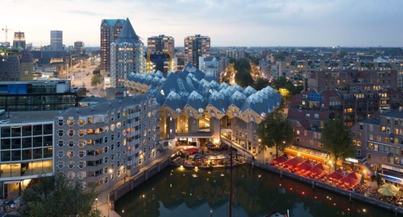 Rotterdam: De Rotterdam, Cube Houses, Watertaxi and Markthal - Getting a Feel for the Experience