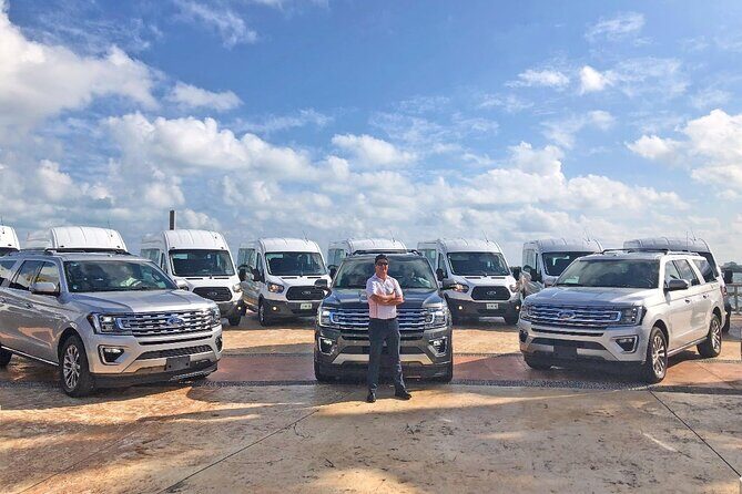 Round Transportation Cancun and Riviera Maya Shuttle Airport- Hotel- Airport - Key Points: