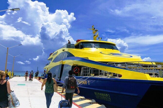 Round Transportation from Cancun to Cozumel Island in One Day - Key Points