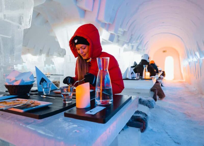 Rovaniemi: Arctic SnowHotel Tour and Dinner with Transfers - Key Points
