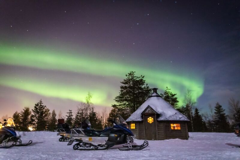Rovaniemi: Aurora Borealis Snowmobile Safari with Campfire - The Sum Up