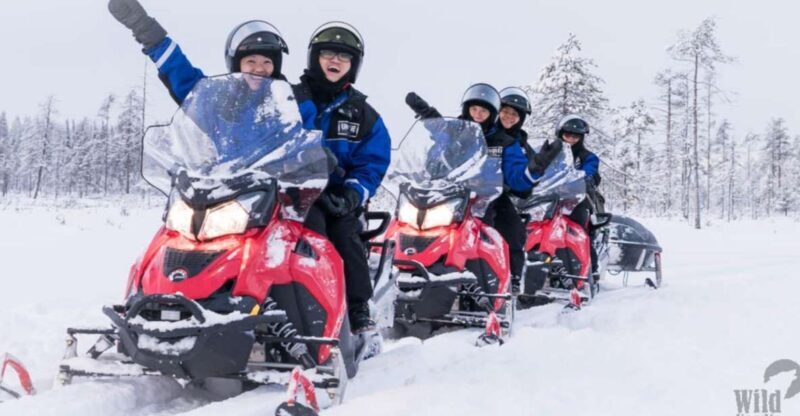 Rovaniemi: Easy Snowmobile Safari - The Guides and Equipment