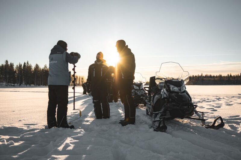 Rovaniemi: Electric Snowmobile Safari Tour with Ice Fishing - An Honest Look at the Electric Snowmobile Safari