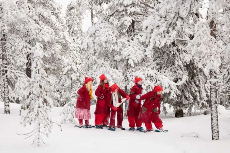 Rovaniemi: Elf's Snowy Gift Quest by Snowshoes - What You’ll Experience