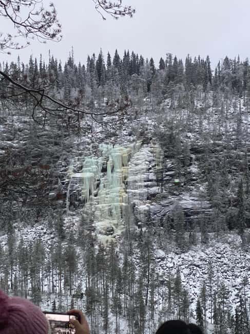 Rovaniemi: Frozen Kuroama Waterfall Guided Tour with BBQ - What to Expect During the Tour