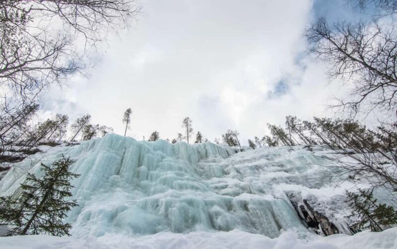 Rovaniemi: Frozen Waterfalls in Korouoma Canyon with Guide - The Hike and Scenic Beauty