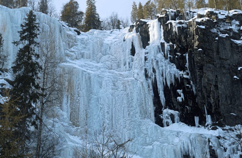 Rovaniemi: Korouoma Canyon Frozen Waterfalls Day Trip - Key Points