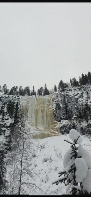 Rovaniemi: Korouoma Canyon Frozen Waterfalls Day Trip - Exploring Korouoma Canyon in Winter: What You Can Expect