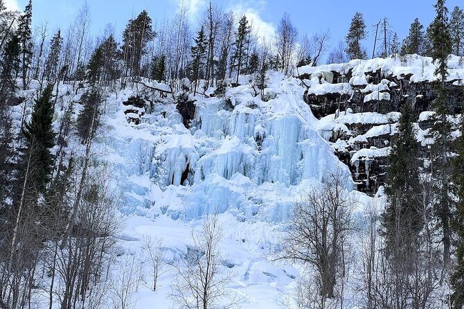 Rovaniemi: Korouoma Canyon & Frozen Waterfalls Tour with BBQ - The Cozy BBQ and Lunch Experience