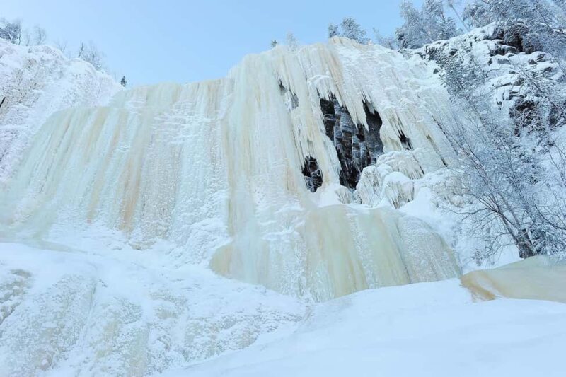 Rovaniemi: Korouoma Wilderness Cafés Icefall Tour and Lunch - Key Points