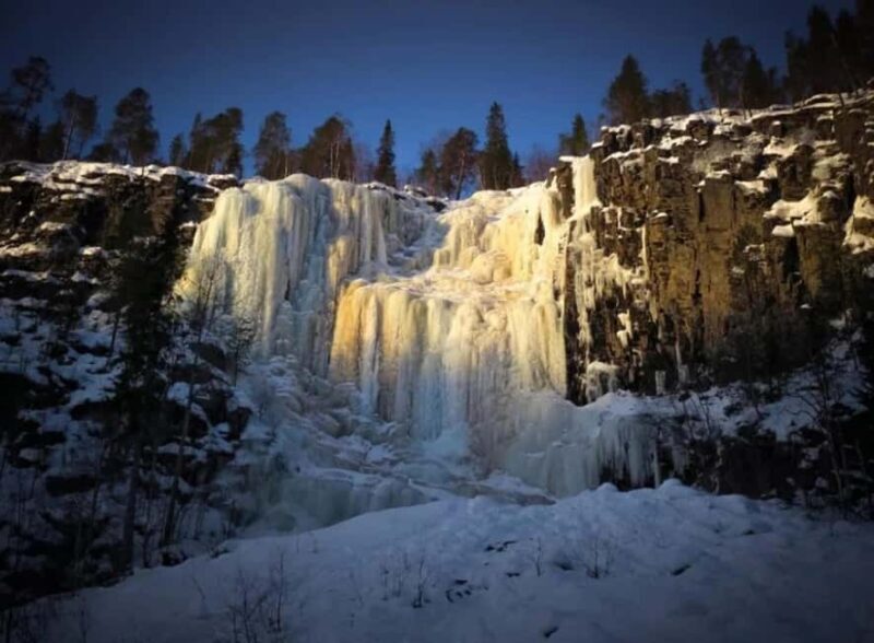 Rovaniemi: Korouoma Wilderness Cafés Icefall Tour and Lunch - FAQs