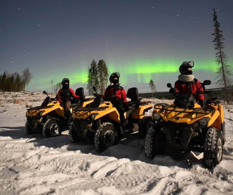 Rovaniemi: Northern Lights Quad Bike Tour - Weather and Aurora Sightings