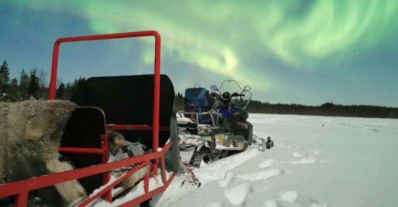 Rovaniemi: Northern Lights Sledge Ride - The Scenic Stops and the Journey