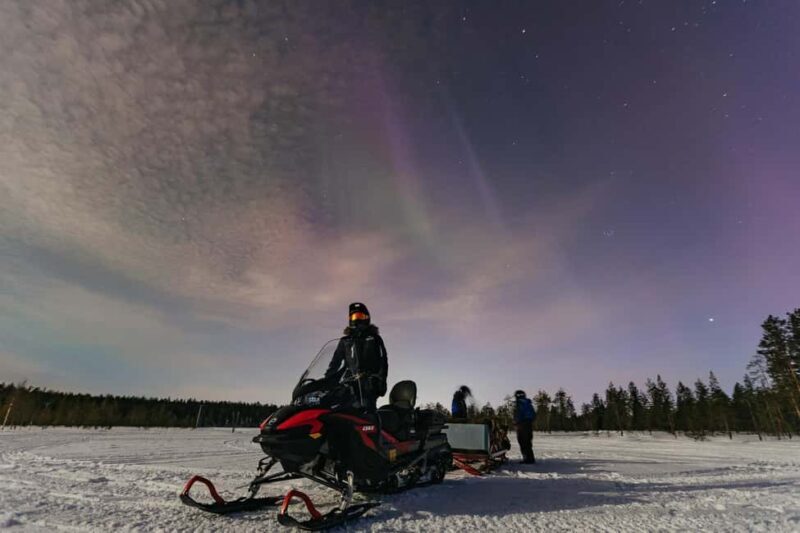 Rovaniemi: Northern Lights Snowmobile Sledge Ride - Key Points