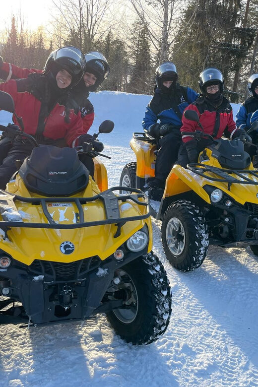 Rovaniemi: Quad Bike Ride and Ice Fishing - Authenticity and Real Feedback