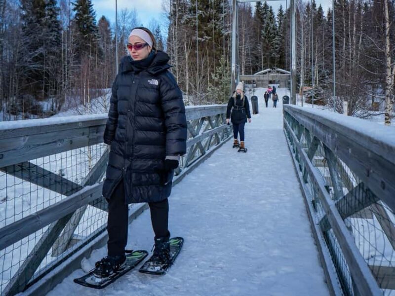 Rovaniemi: Small-Group Snowshoe Tour at Vikaköngäs & BBQ - FAQs