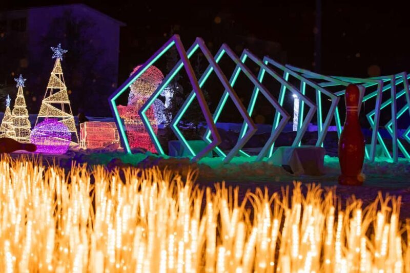 Rovaniemi: SnowGlow Winterpark Entry Ticket - Key Points