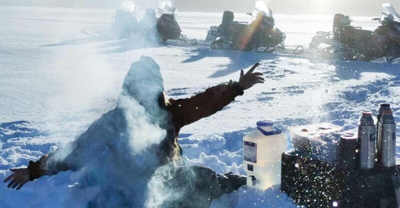 Rovaniemi: Snowmobiling and Ice Fishing - The Snowmobile Experience