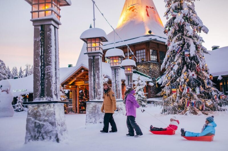 Rovaniemi: Tour to Santa Claus Village with Hotel pick up - Key Points