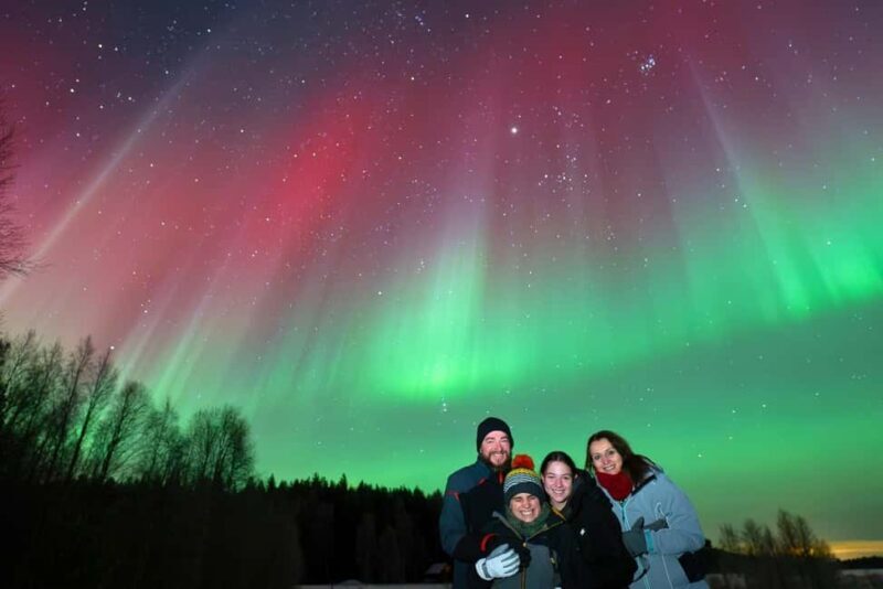 Rovaniemi Unlimited Range Northern Lights Hunt with VIP Van - Key Points