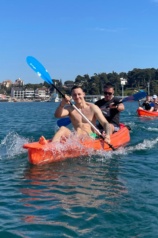 Rovinj:BUBA KAYAK TOURS:snorkeling,jumping,FREEdrinks&photos - What to Expect from the Rovinj Kayak Tour