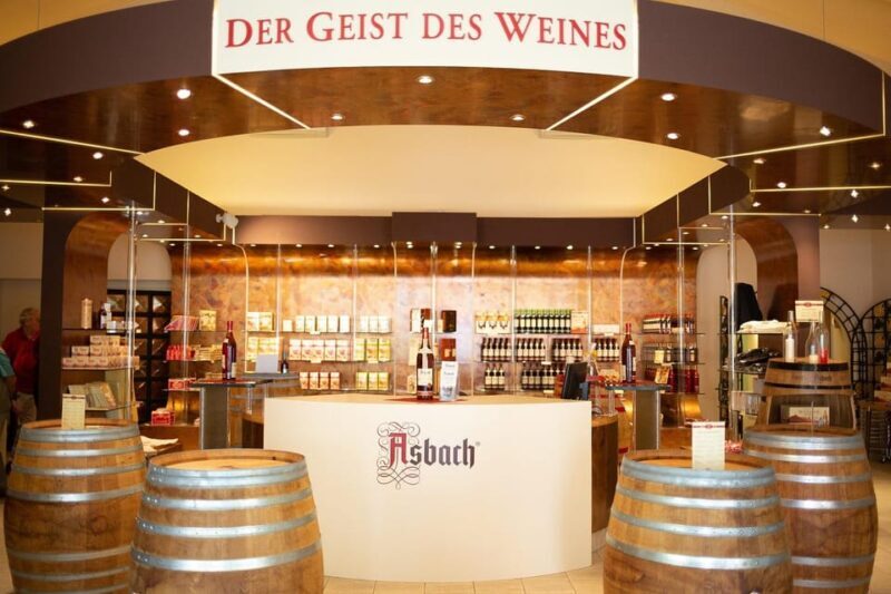Rüdesheim: Guided tour of the Asbach Visitor Center & tasting - What to Expect from the Tour