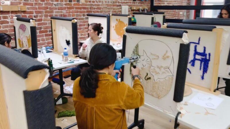 Rug Tufting Workshop - The Atmosphere and Overall Experience