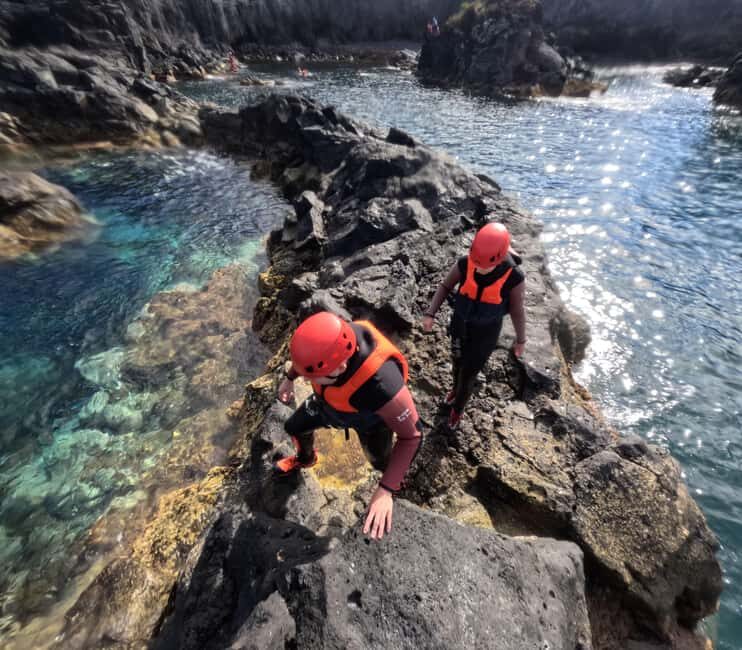 S.Miguel Coasteering Azores - Caloura - What to Expect from the Coasteering Experience